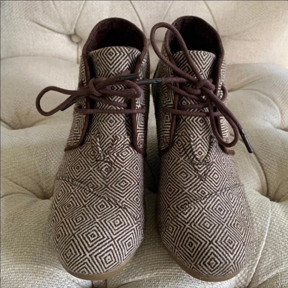 Toms wedge bootie - Picture 2 of 6